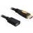 DeLock HDMI-HDMI High Speed ​​with Ethernet M-F 5m