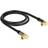 DeLock Gold Antenna 9.5mm - 9.5mm (2x angled) MF 1m