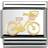 Nomination Classic Bicycle Versailles Charm - Silver/Gold/Pink