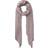 Pieces Soft Knitted Long Scarf - Pink/Cameo Rose