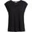 Pieces Billo Tee Lurex T-shirt - Zwart