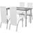 vidaXL 242913 Matgrupp, 1 Bord inkl. 4 Stolar
