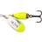 Blue Fox Vibrax Flake 3 Chartreuse Green Candyback CGCB