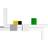 Muuto Mini Clips Set of 5 Hyllsystem 2.5x2.5cm