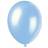 Unique Party Sky Blue Latex Balloons 50-pack