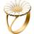 Georg Jensen Daisy Large Ring - Gold/White