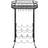 vidaXL 240940 Black Wine Rack 46x77.5cm