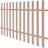 vidaXL WPC Picket Fence 200x120cm