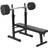 Gorilla Sports Bench Press Barbell and Weights 38kg
