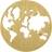 ByBiehl Beautiful World Pendant - Gold