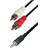 QBULK 3.5mm - 2xPhono 15m