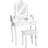 tectake 402072 Toiletbord 40x75cm