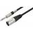 Monacor XLR-6.3mm 1m