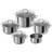 Zwilling Quadro Cookware Set with lid 5 Parts