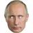 Rubies Vladimir Putin's face mask