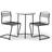 Grythyttan High-tech Caféset, 1 Bord inkl. 2 Stolar