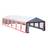 vidaXL Party Tent Top & Side Panels 40155 6x12 m
