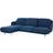 Fritz Hansen Lune Left-Hand Sofa 227.5cm 3 personers