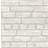 Decorline Tapetti Fine Decor Trilogy Brickwork Design, valkoinen