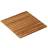 Cinas Bath Mat Brun, Natur 40x40cm