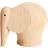 Woud Nunu Elephant Prydnadsfigur 10cm