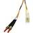 C2G Duplex Multimode 62.5/125 LC - ST LSZH 7m