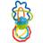 Oball Clickity Twist Teething Toy