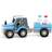 New Classic Toys Tractor with Trailer & Milk Bottles