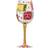 Lolita Thank You White Wine Glass, Red Wine Glass 44cl