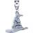 The Carat Shop Harry Potter Sorting Hat Charm - Silver