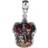 The Carat Shop Harry Potter Gryffindor Charm - Silver