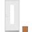 SnickarPer 2150G Teak Ytterdörr Klarglas H (100x210cm)