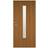 SnickarPer 502G Teak Ytterdörr Klarglas V (90x200cm)