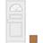 SnickarPer 254G Teak Ytterdörr Klarglas V (90x200cm)