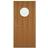 SnickarPer 106G Teak Ytterdörr Klarglas H (90x200cm)
