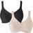 Naturally Close Sally Non Wired Minimiser Bras 2-pack - Natural/Black