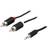 Deltaco 3.5mm - 2RCA 1m