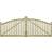 Plus Ligno Double Door Gate 300x118cm