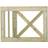 Plus Slot Single Door Gate 100x75cm