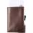 Tony Perotti Aluminium Card Holder - Coffee