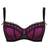 Curvy Kate Tease Padded Balcony Bra Black/Pink