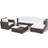 vidaXL 41873 Loungeset, 1 Bord inkl. 1 Stolar & 1 Soffor