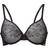 Gossard Glossies Lace Sheer Bra - Black