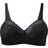 Bestform Cotton Comfort Bra - Black