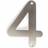 Habo Numeric House Number 4