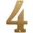 Habo Numeric House Number 4 49460