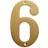 Habo Numeric House Number 6 49445