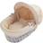 Kinder Valley Waffle Wicker Moses Basket