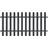vidaXL WPC Picket Fence 200x100cm
