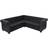 vidaXL 243614 Soffa 205cm 5-sits